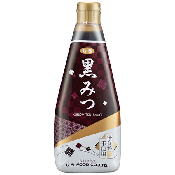 ジーエスフード）黒みつソース　520g