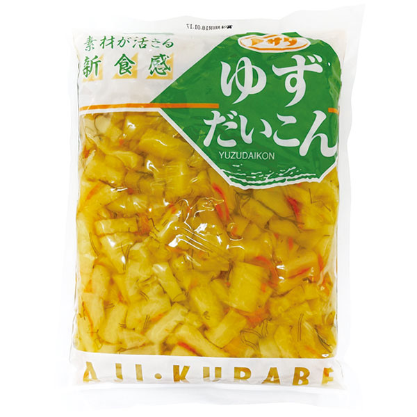 アサダ）ゆず大根　1kg（固形800g）