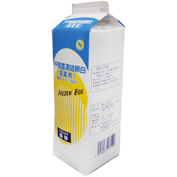 三州食品）ＰＰ　殺菌凍結卵白＜製菓用＞　１Ｋｇ