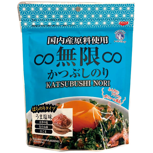 【在庫処分】トリトンフーヅ）無限かつおぶしのり　40g