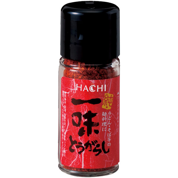 ハチ食品）純・一味とうがらし　15gビン