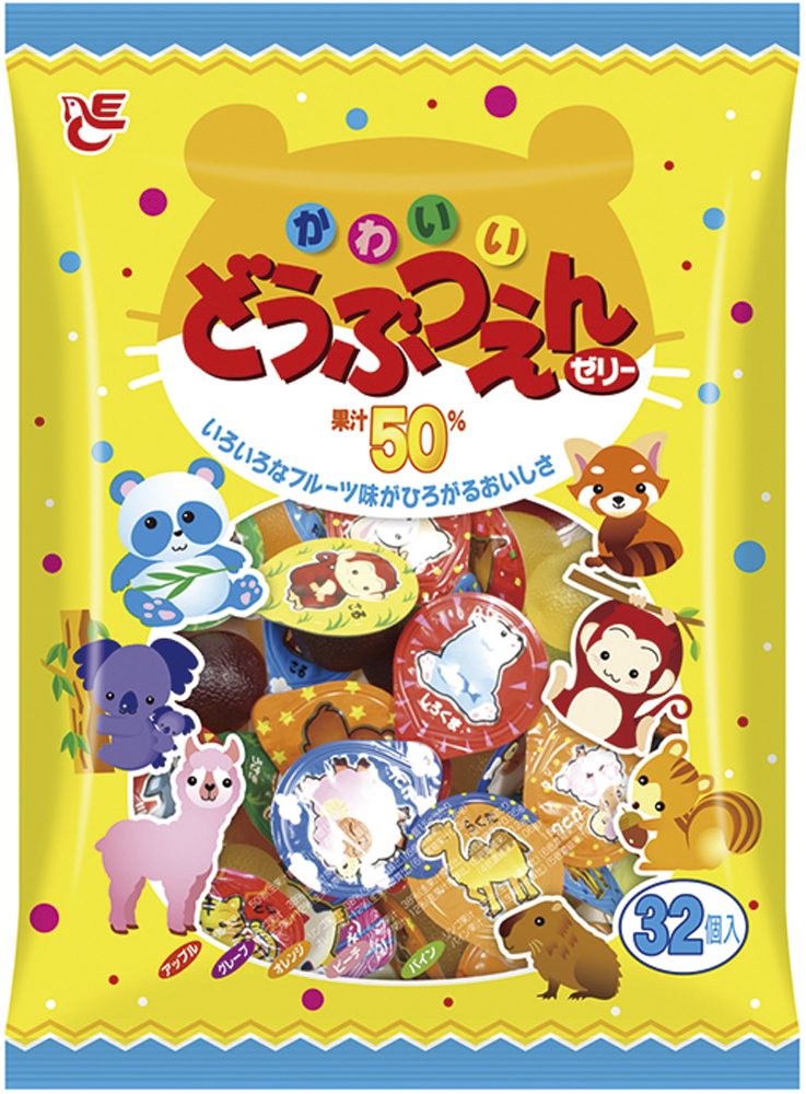 エースベーカリー）どうぶつえんゼリー　15ｇ×32個