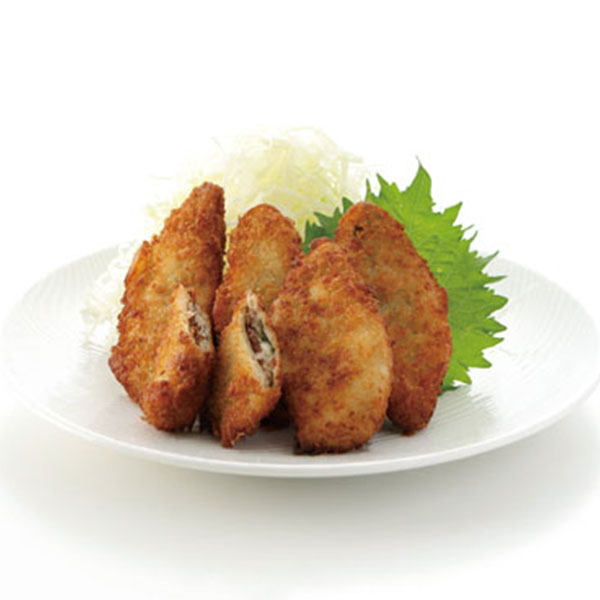 【新商品】阪神低温）ミニイワシの梅しそフライ　180g（9枚入）