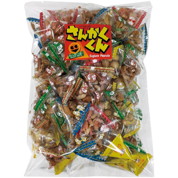 【新商品】スギウラピーナッツ）さんかくくん　350g