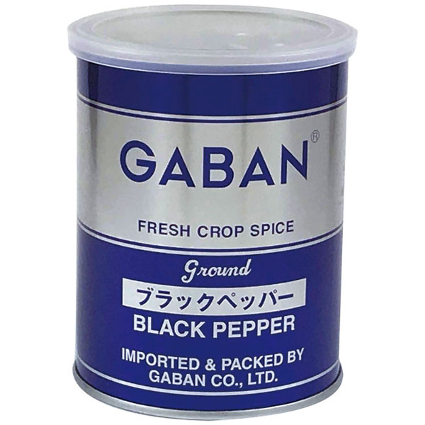 ギャバン）ブラックペッパーグラウンド　210g缶