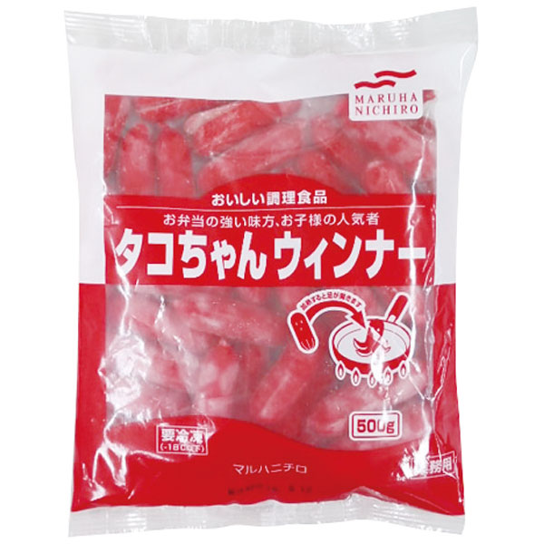 ウミオス）タコちゃんウインナー　500g（約40本入）