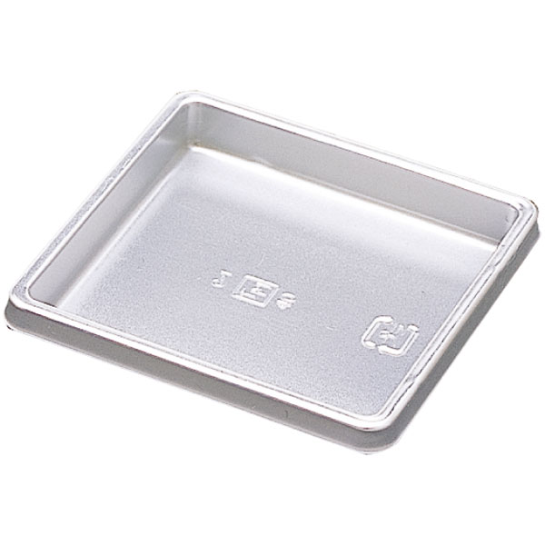 Ｃ－１トレー　正角　シルバー　１００枚入