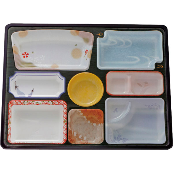 ＴＳ－ＢＯＸ１５０　味彩ごぜんボックス　中仕切　柄付　１０枚入　（別売　本体あり）