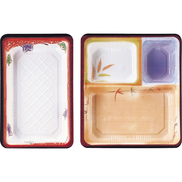 ＴＳＲ－ＢＯＸ９０－６０－３　夢彩ごぜんボックス　中仕切　柄付２点セット　５０枚入　（別売　本体あり）
