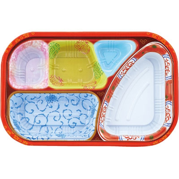 ＴＳＲ－８５－５５Ｂ　夢彩ごぜん　柄本体／透明嵌合蓋　セット　５０セット入