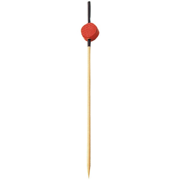 【売尽し】かんざし串（赤）　１２ｃｍ（１００本入）