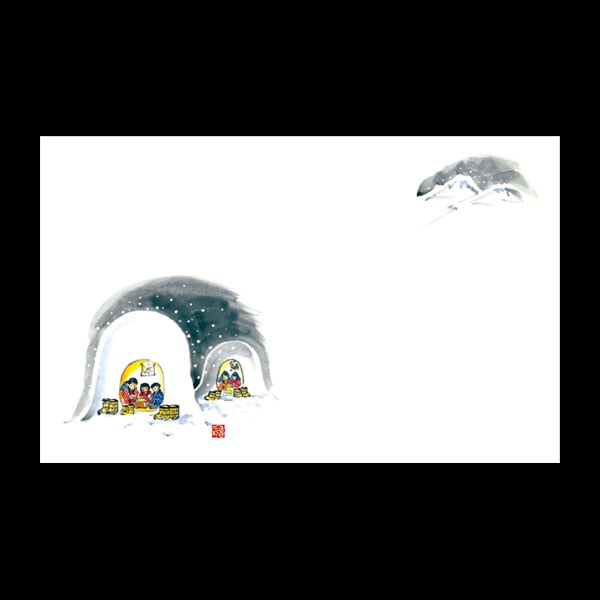 テーブルマット尺３＃２５８　かまくら　１００枚入