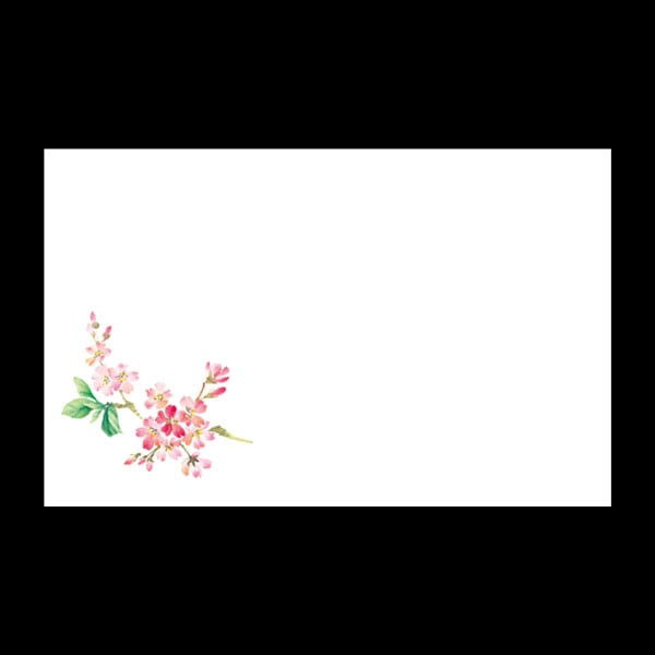テーブルマット尺３＃２８２　吉野桜　１００枚入