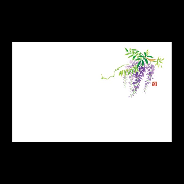 テーブルマット尺３＃２９３　山藤　１００枚入