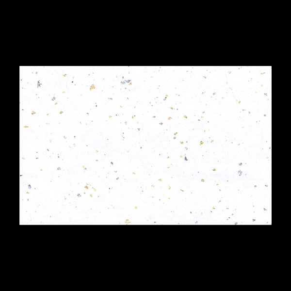 テーブルマット尺３＃３２６　金銀黄龍紙　白　１００枚入