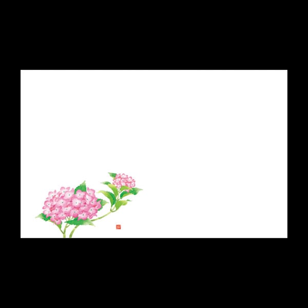 テーブルマット尺３＃４１６　あじさい　１００枚入