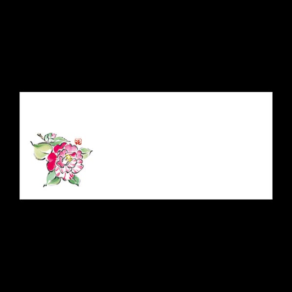 テーブルマットおてもと＃３２２７　椿　１００枚入