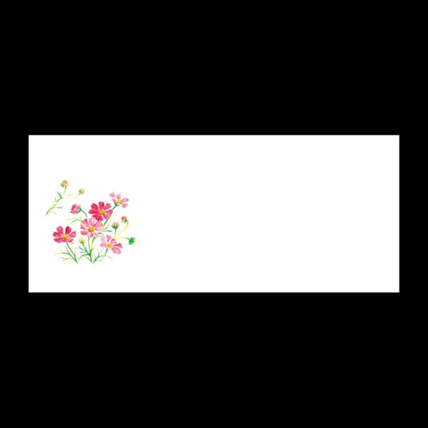 テーブルマットおてもと＃３２７９　秋桜　１００枚入