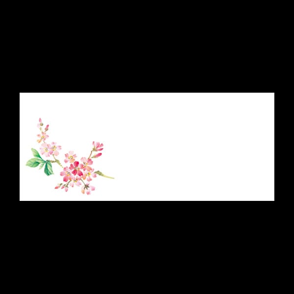 テーブルマットおてもと＃３２８２　吉野桜　１００枚入