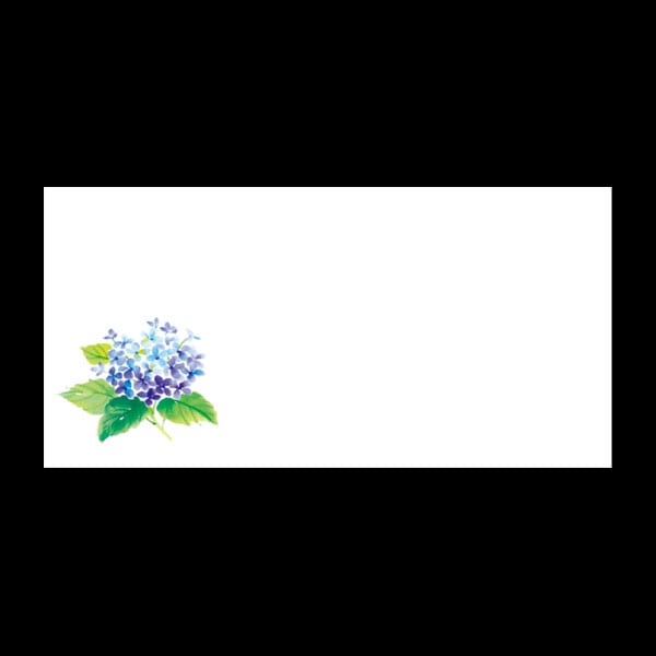 箸置きマット＃４２２０　あじさい　１００枚入