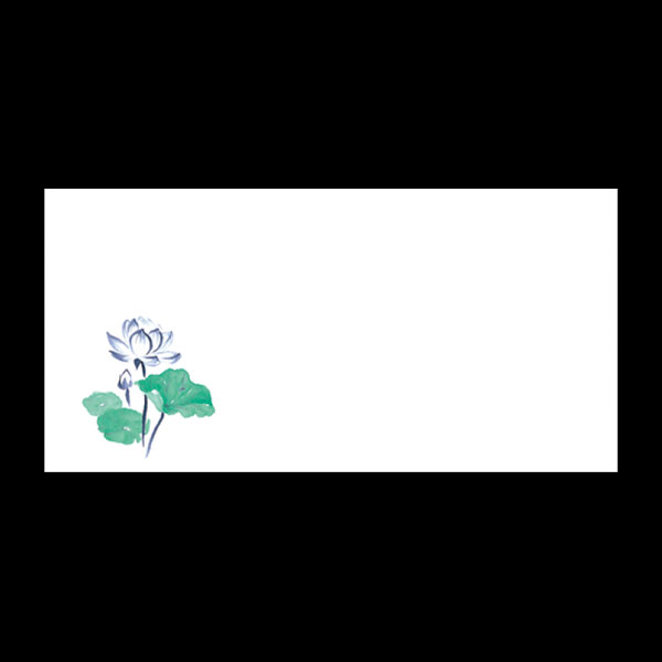 箸置きマット＃４２５３　はす　１００枚入