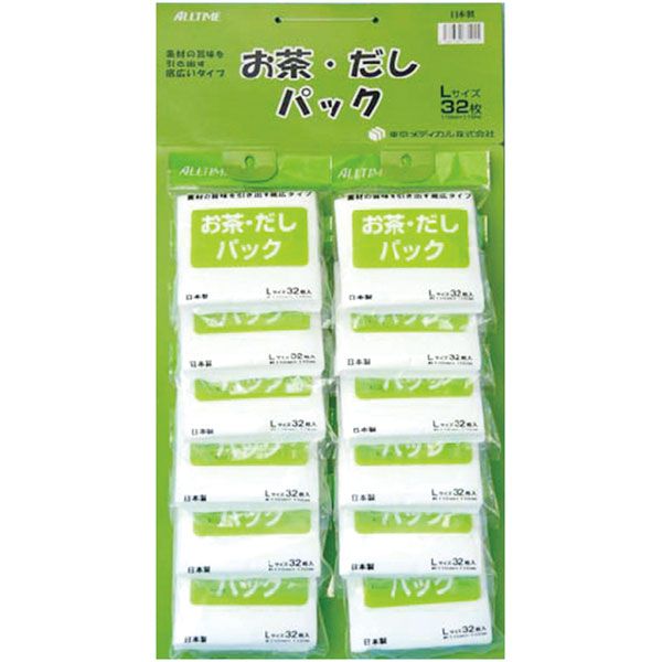 お茶・だしパックＮ　Ｌサイズ　１袋３２枚入　１２袋入