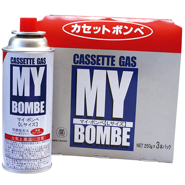 マイボンベＬ　２５０ｇ（Ｋ）３本入