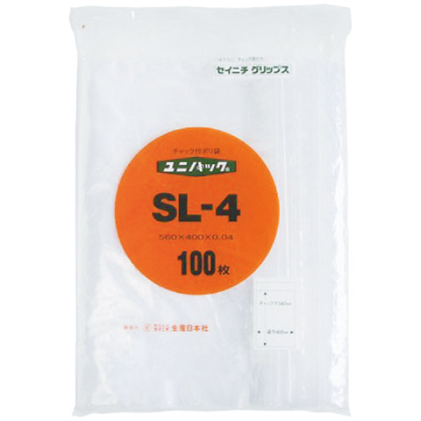 ユニパック　ＳＬ－４　１００枚入
