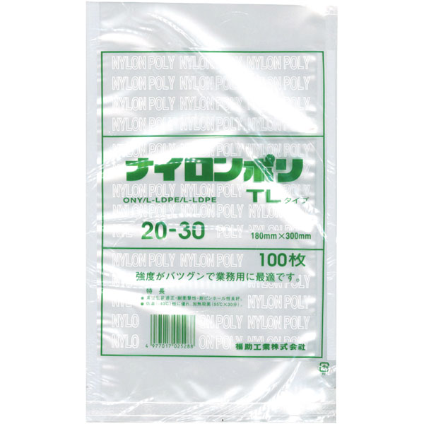 ナイロンポリ　ＴＬタイプ　２０－３０　１００枚入