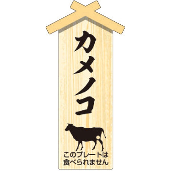 Ｄ－０１２４　プレート小　カメノコ　１００枚入
