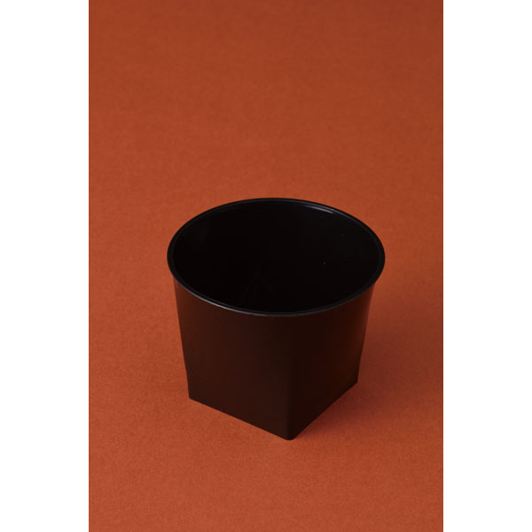 デザートカップ　本体（耐熱）　ＩＫ７４－１４８　コパン　ＰＰ　黒　２０個入