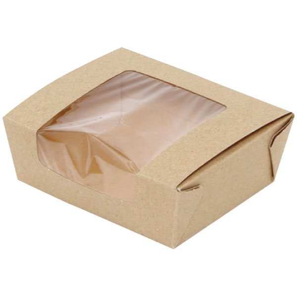 窓付フードＢＯＸ　Ｓ　クラフト【エ】　２０枚入