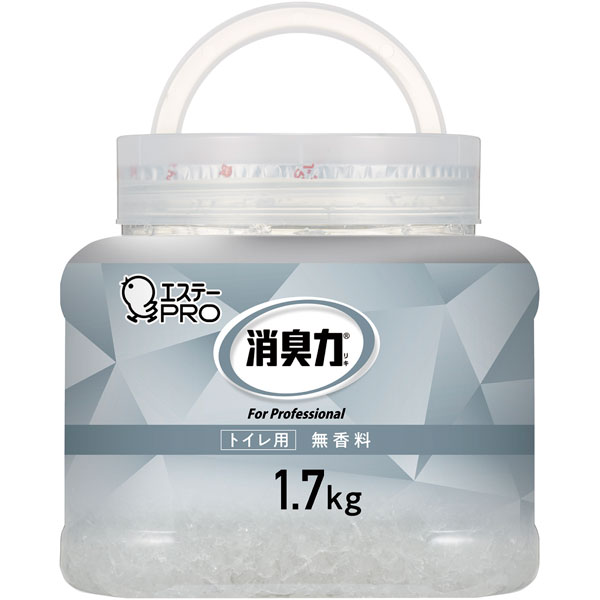 消臭力　業務用　クラッシュゲルタイプ　トイレ用　本体　１．７Ｋｇ　無香料