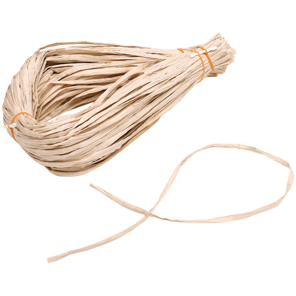 ＢＡＳＩＣ　紙紐　５４ｃｍ　（紙一筋Ｈ－１２淡グレー）【ＰＢ】　１００本入