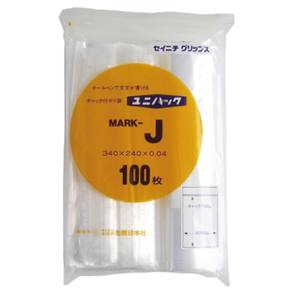 新ユニパック　ＭＡＲＫ－Ｊ　１００枚入