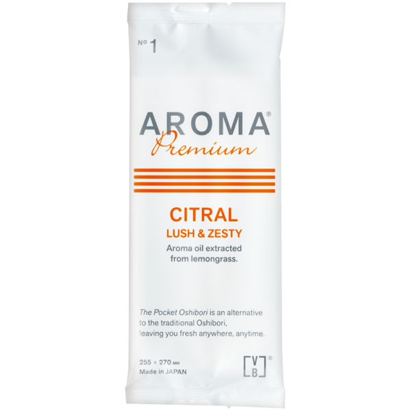ＶＢコスメ　ポケットおしぼり　ＡＲＯＭＡ　Ｐｒｅｍｉｕｍ　シトラール　１００本入