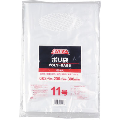 新Ｂａｓｉｃ　ＰＥ　１１号　１００枚袋入