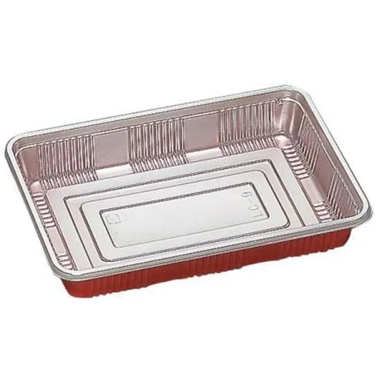 弁当容器　ＬＣ－９シルバー／透明蓋セット　１００枚入