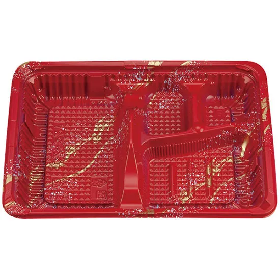 弁当容器　ＣＺ－２２１（Ｎ）　本体　雪緒　５０枚入【蓋　別売り】
