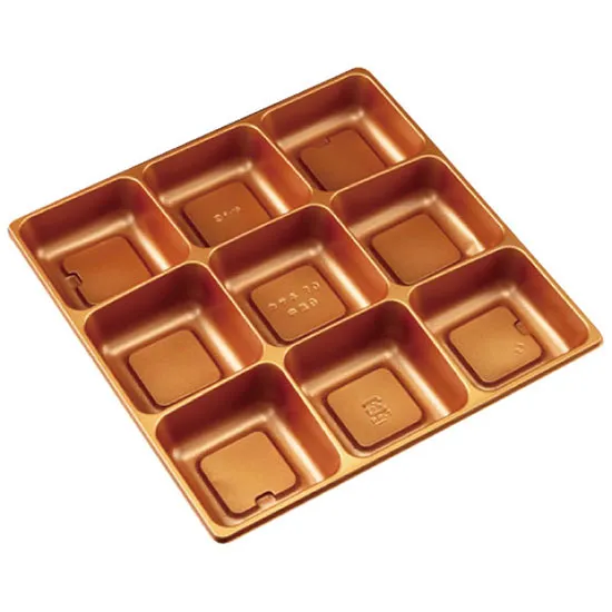 弁当容器　饗膳　７０　中皿９　ひかり　新　５０枚入【本体・蓋　別売り】