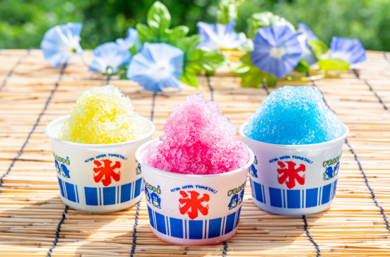 定番のかき氷シロップ