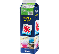 かき氷シロップ 抹茶