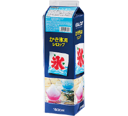 かき氷シロップ みぞれ