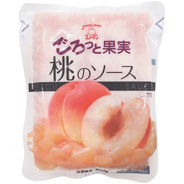 ごろっと果実 桃のソース