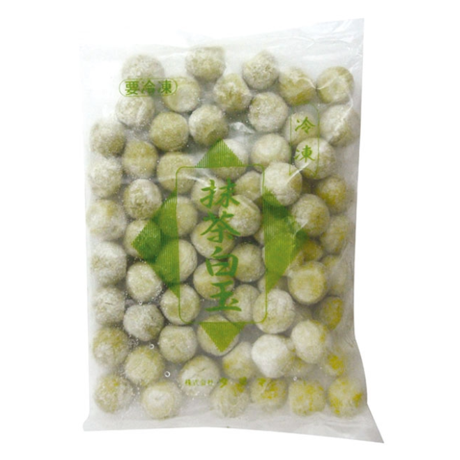 冷凍抹茶白玉