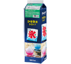かき氷シロップ メロン 1.8L紙パック