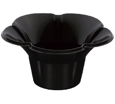 かき氷カップサンナップ ミニフルールカップNERO(黒)