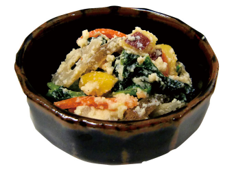 栗とさつま芋の秋色白和えの商品画像