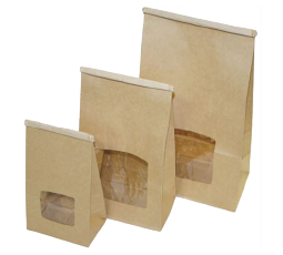 ポテト用袋窓付