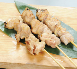 素焼きもも串